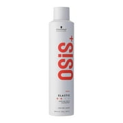 Schwarzkopf OSiS+ Elastic Medium Hold Hairspray   Flexible, Layerable, Non-Flaking, Heat Protection up to 230 C/450 F, 300mL