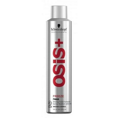 Schwarzkopf OSiS Freeze Finish 2 Strong Hold Hairspray (Aerosol), 15 oz.