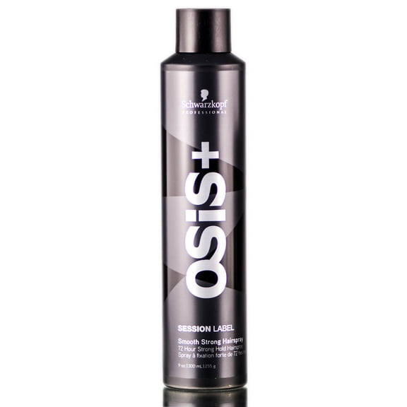 Schwarzkopf OSiS+ Session Label Smooth Strong 72 Hour Hold Hairspray  9oz