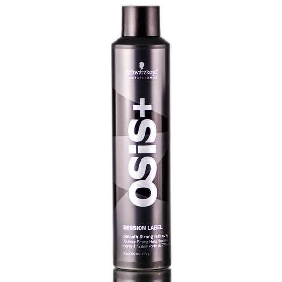 Schwarzkopf OSiS+ Session Label Smooth Strong 72 Hour Hold Hairspray  9oz