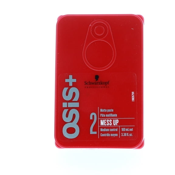 Schwarzkopf OSiS+ Mess Up Matte Paste 3.38 oz 2 Pack