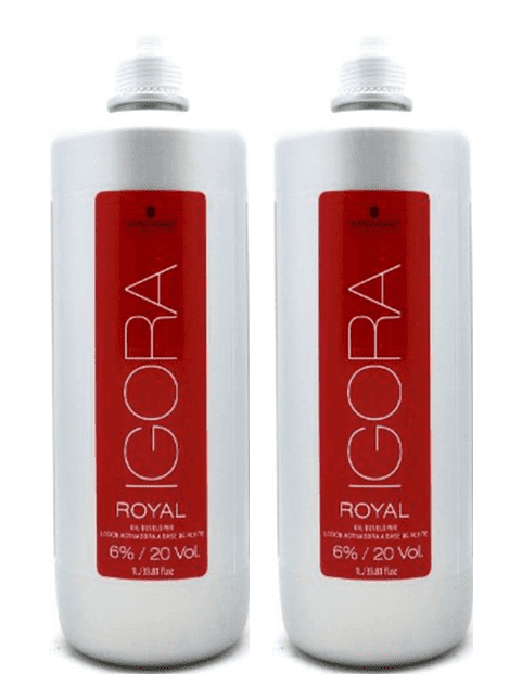 Agua Oxigenada Igora Royal Schwarzkopf 6% 20 Volumes - 60 mL