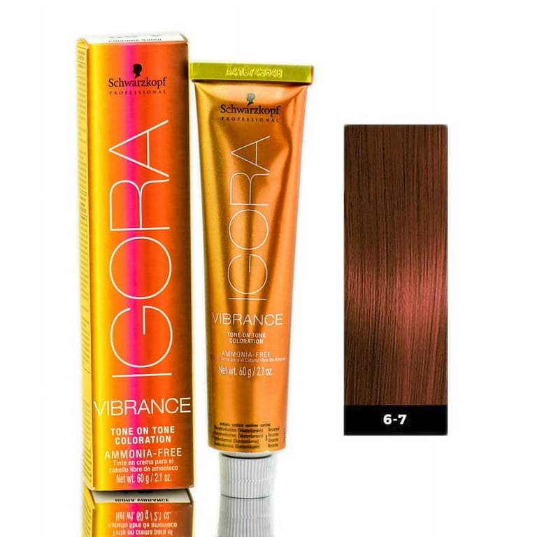 Schwarzkopf Professional Igora Viviance Vibrance Tone on Tone Coloration 6 7 Dark Blonde Copper