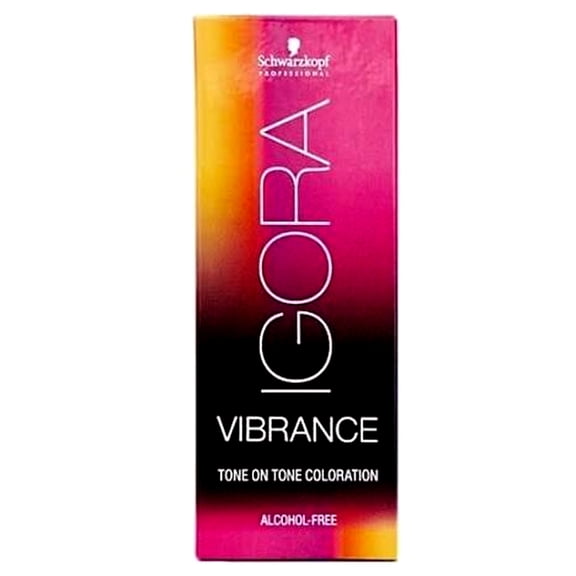 Schwarzkopf Igora Vibrance Demi-Permanent Tone on Tone Coloration Hair Color - Black Natural / 1-0