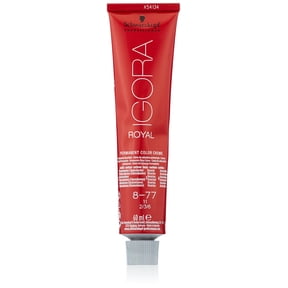 Schwarzkopf ROYAL IGORA 8-77 02/13 Permanent Copper Hair Color Cream - 60 ml
