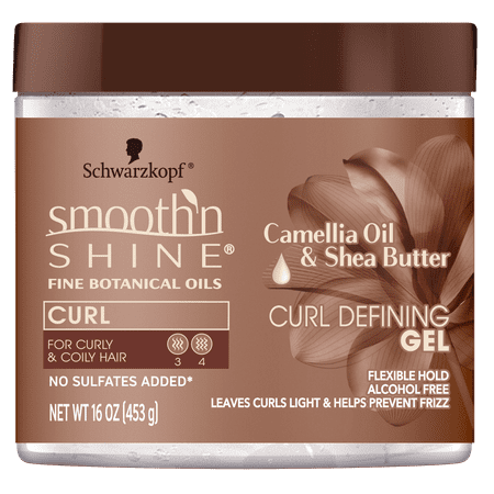 Schwarzkopf Smooth 'n Shine Enhancing Jar Hair Styling Gel, 16 oz