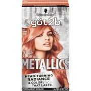 Schwarzkopf göt2b Metallics Permanent Hair Color, M97 Gilded Rose