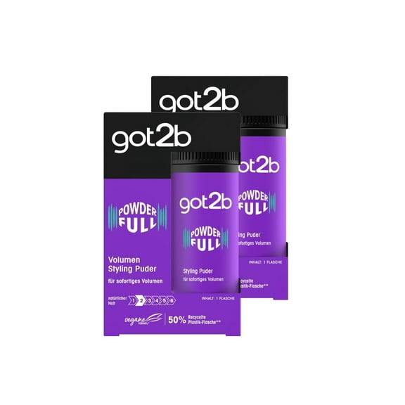 Schwarzkopf got2b Powder'ful Vol Style Powder 10g (2x Pack) C30