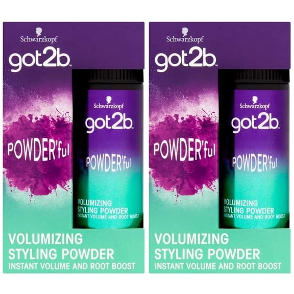 Schwarzkopf got2b Powder'ful Vol Style Powder 10g (2x Pack)