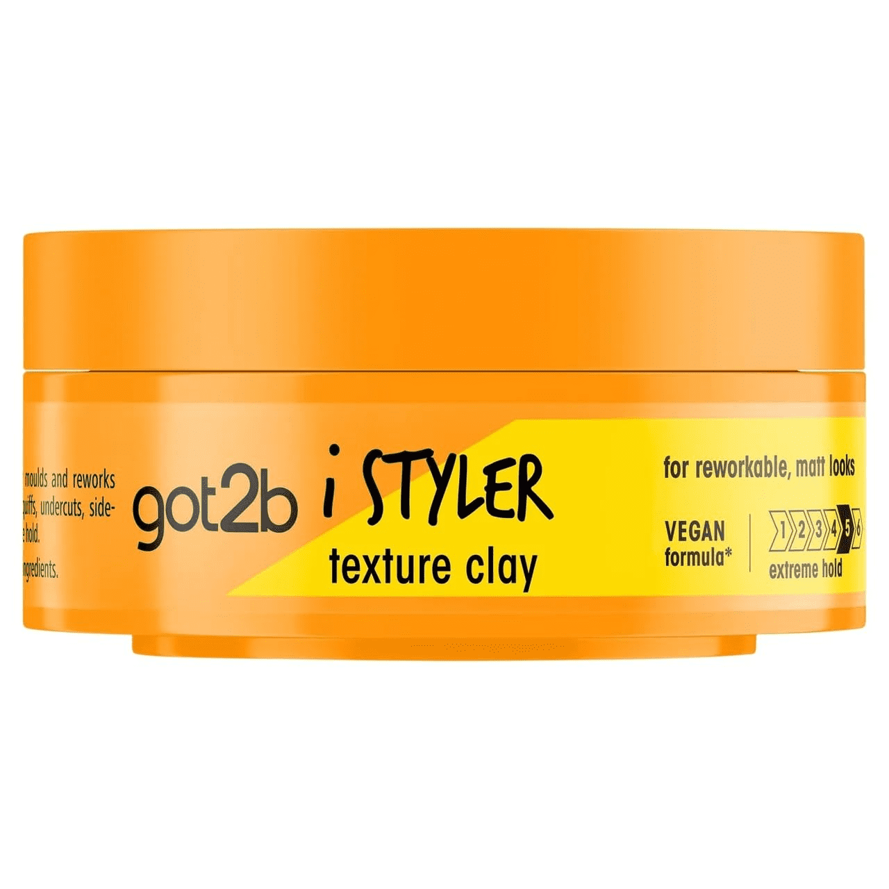 Schwarzkopf got2b iStylers Texture Clay, Strong Hold Matte Finish, 75ml ...