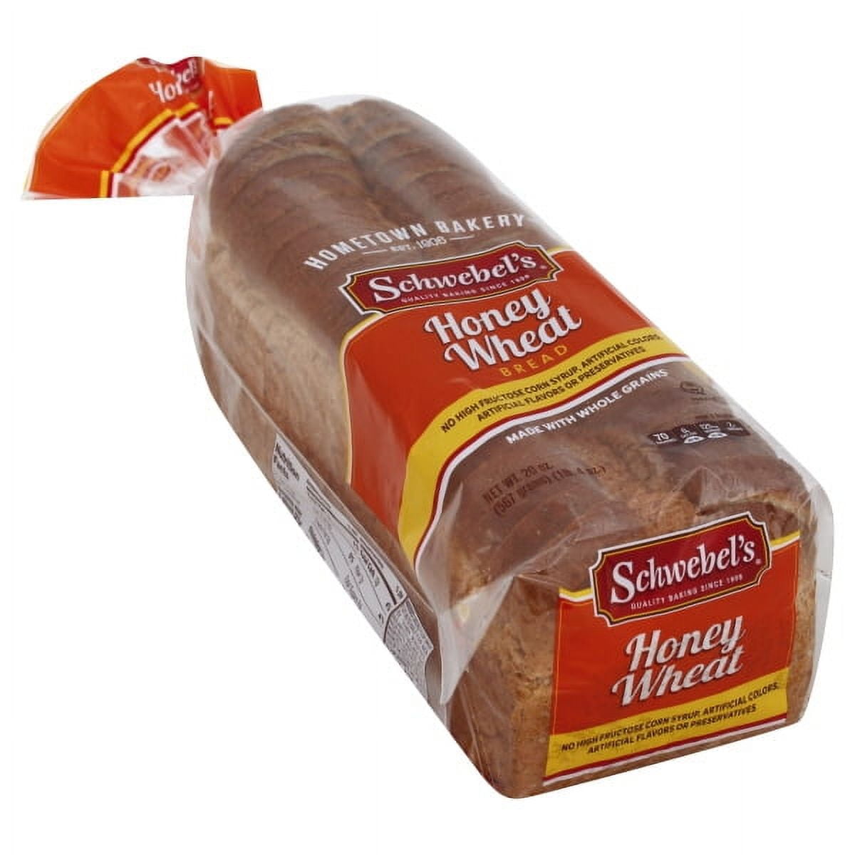 Schwebel Honey Wheat  Bread, 20 oz