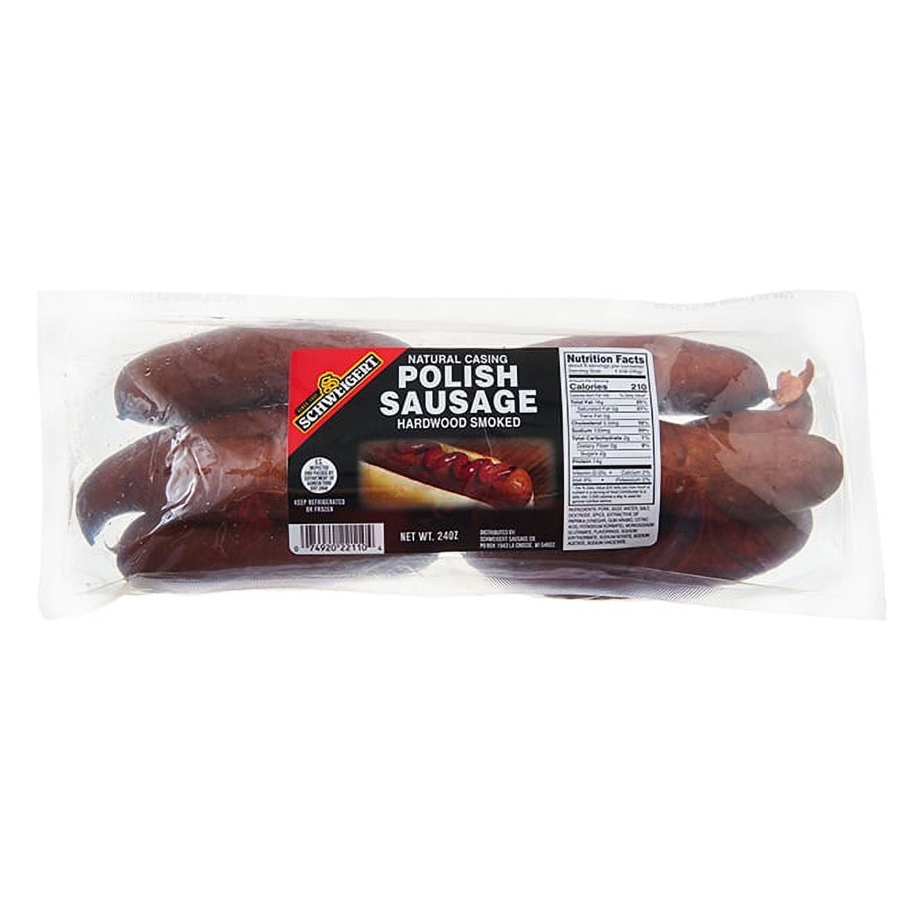 Schweigert Fully Cooked Smoked Polish Sausage 8 24oz