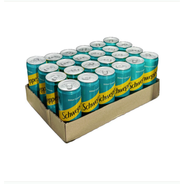 Schweppes - Better Lemon 24 pack 330 ml cans - Walmart.com