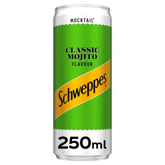 Schweppes Classic Mojito Mocktail 250ml, Imported from Britain