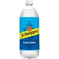 thumbnail image 1 of Schweppes Club Soda, 1 Liter Bottle (Pack of 6), 1 of 1