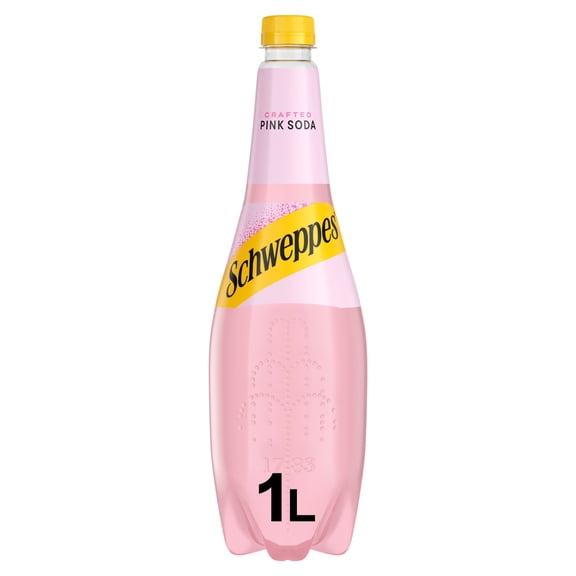 Schweppes Pink Soda 1L, Imported from Britain
