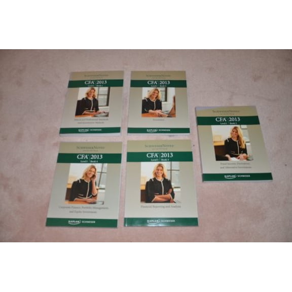Pre-Owned Schweser Notes for the CFA Exam 2013 Level 1: Ethical & Professsional Standard & Quantitative Methods, Vol. 1 (Paperback) 1427742693 9781427742698