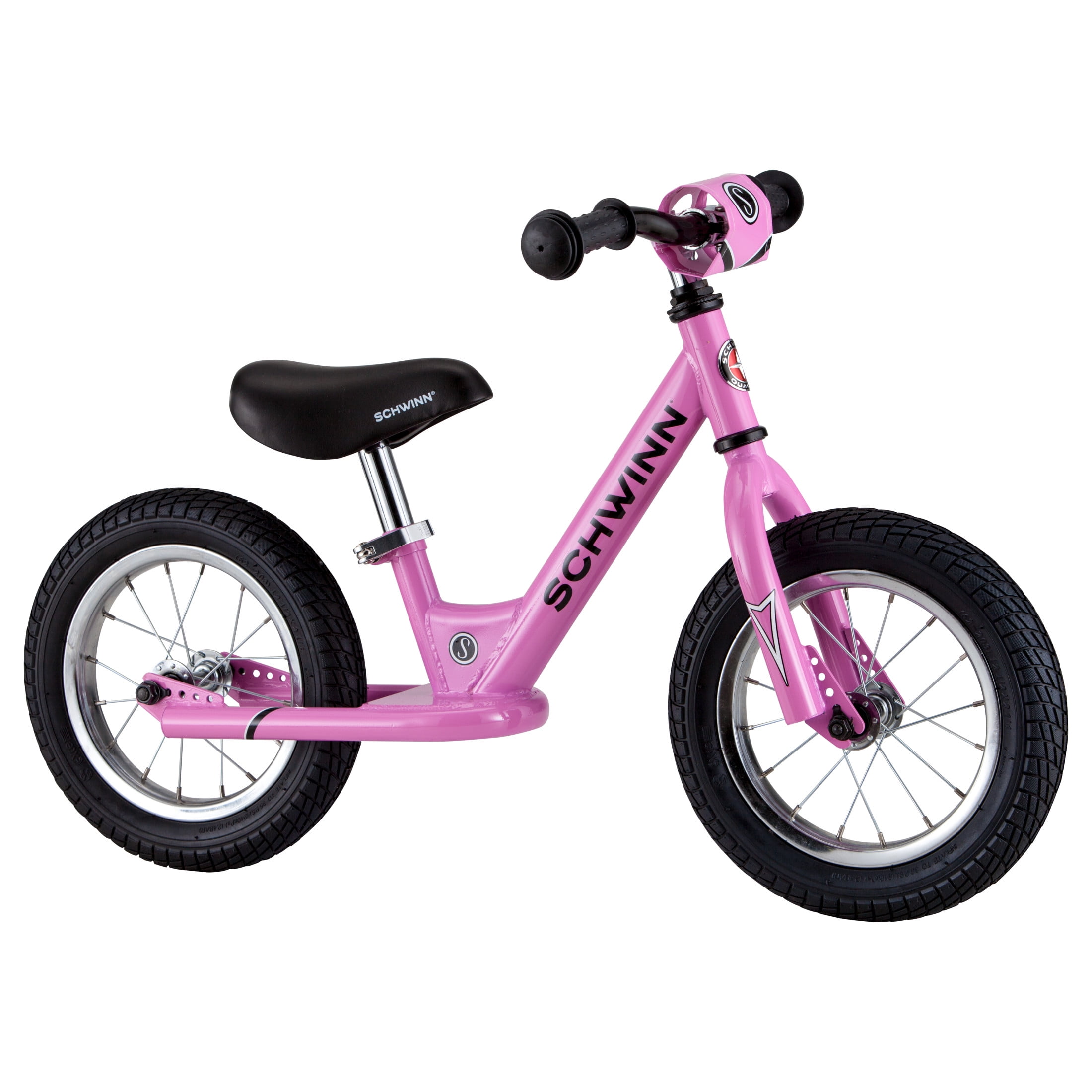 【シュウィン】バランスバイク 赤 Schwinn 12-Inch Pink Balance Bike - Toddler Kids Beginner Bicycle