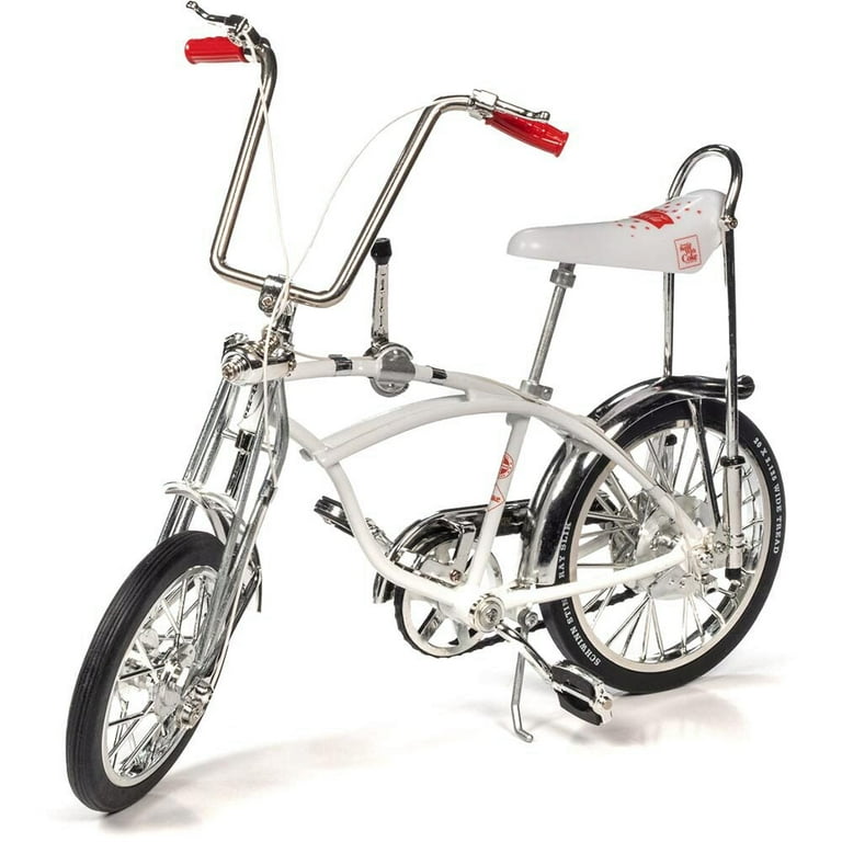 Schwinn 1960 Coca-Cola White Bicycle 1:6 Scale