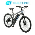 thumbnail image 1 of Schwinn 26" Boundary Electric Mountain Bike for Adults, 18 Speeds, 250w Ebike Motor, Gray, 1 of 8