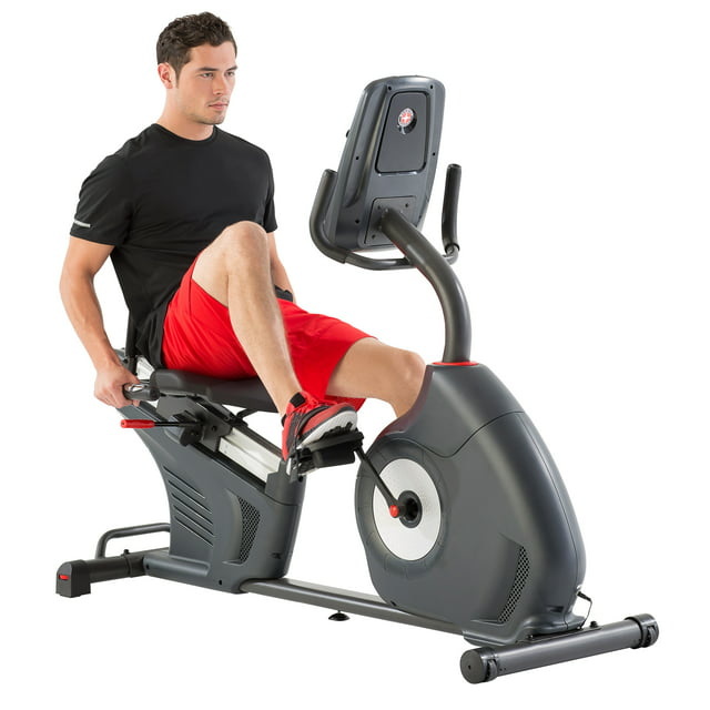 Schwinn 270 Recumbent Exercise Bike with Explore the World Compatibility
