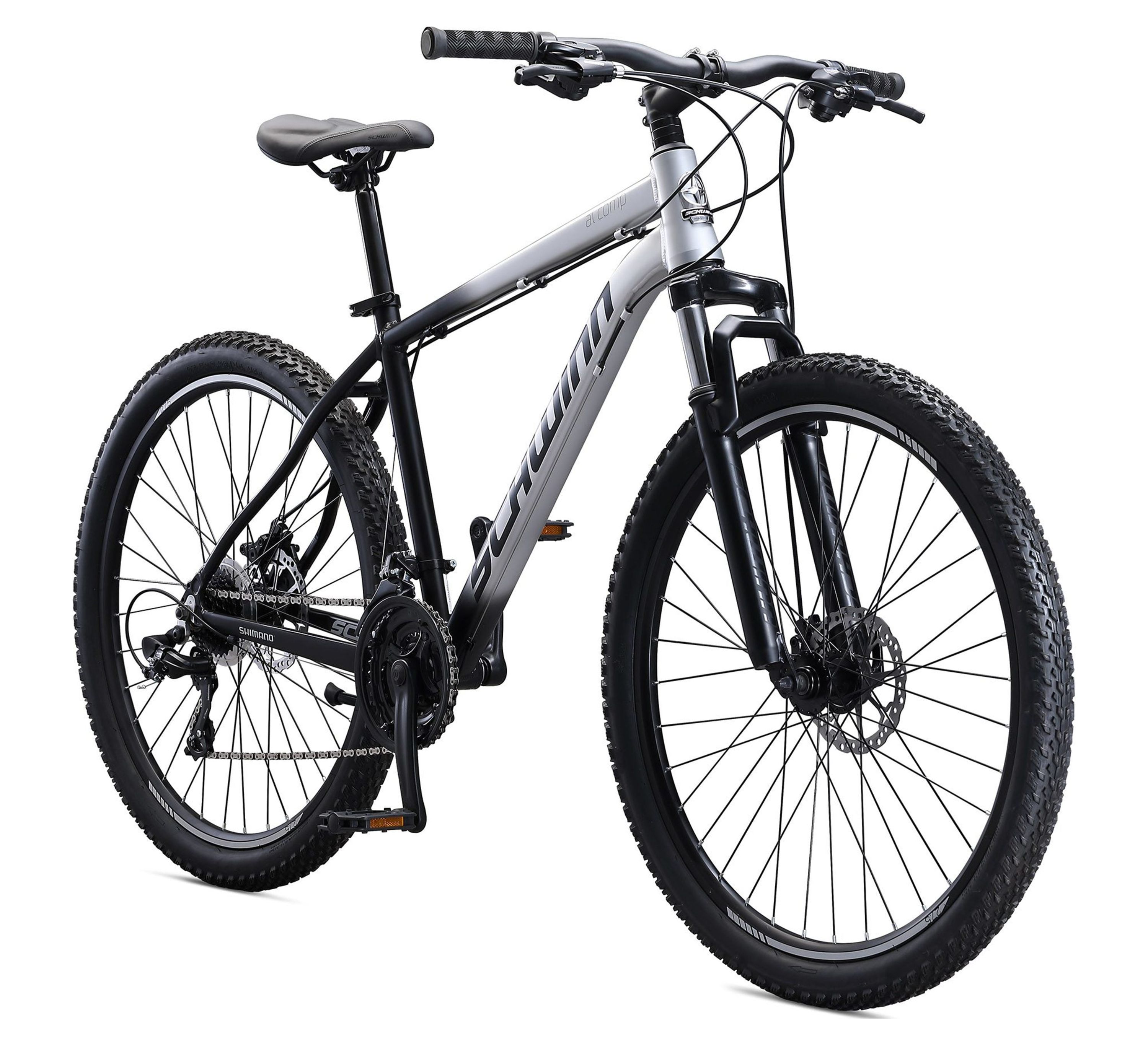 Schwinn AL Comp 27.5 inch Men's Mountain Bike, 21 Speed Adult Bicycle, Grey - image 1 of 9