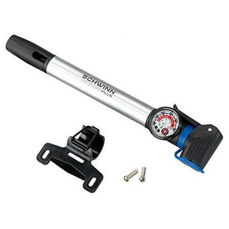 Schwinn Air Sport Bike Frame Pump with Gauge Fits Schrader and Presta Valve Types Silver price history and forecast - Schwinn SW78970A-3