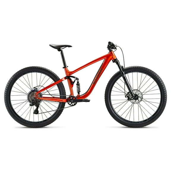 Schwinn Axum Adult Unisex 29in. Mountain Bike, Full Suspension, Orange Bicycle