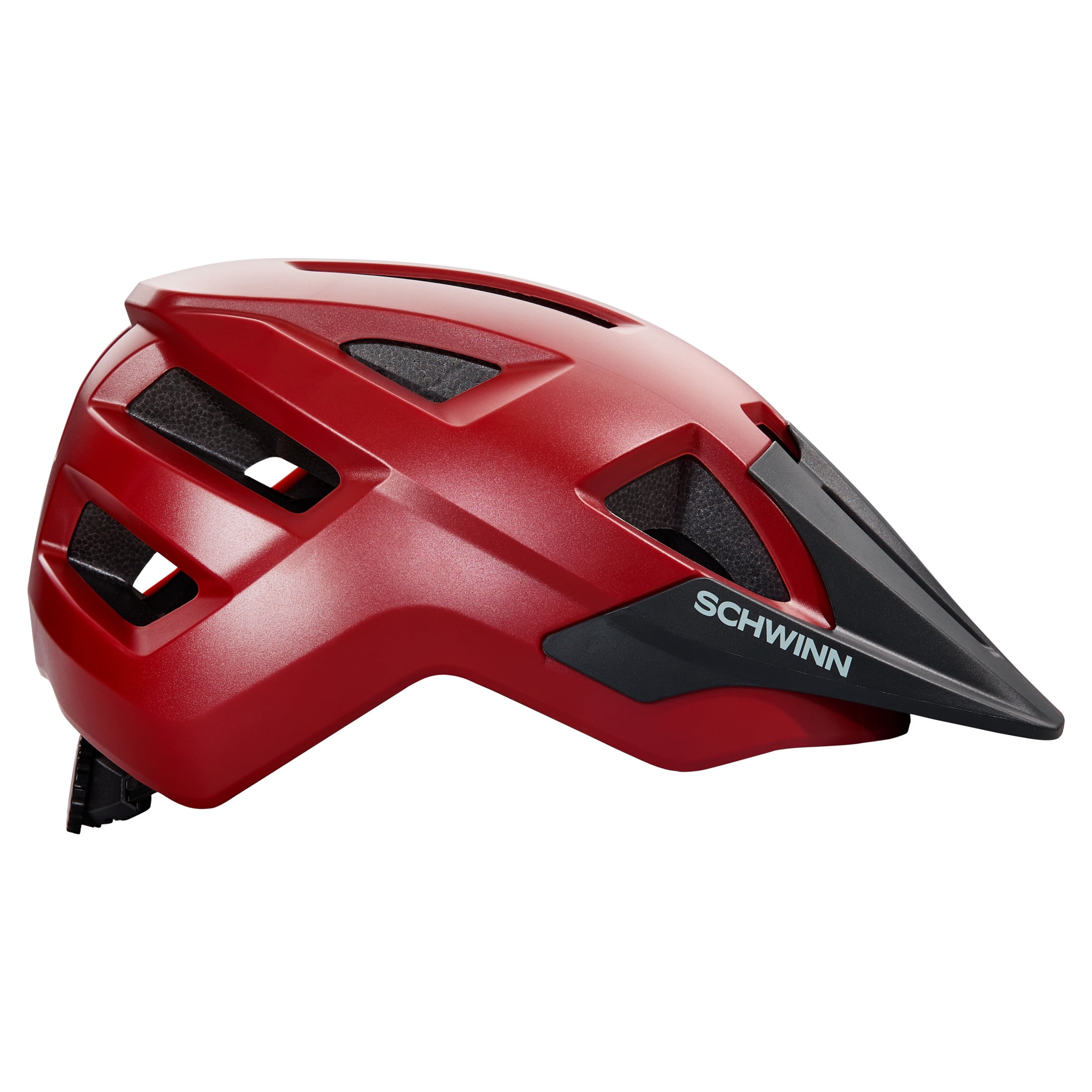 Schwinn Axum Adult Unisex Mountain Bike Helmet, Red