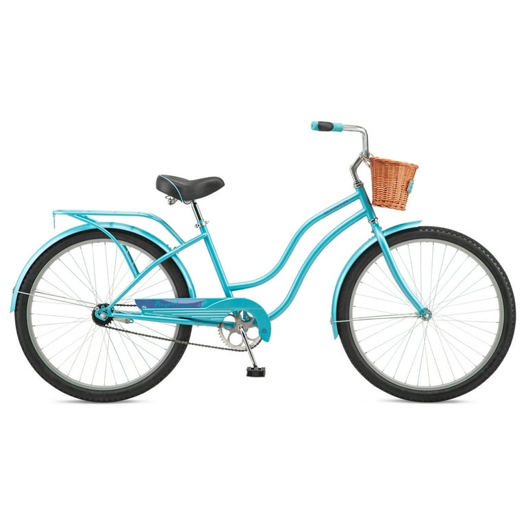 Schwinn Baywood Deluxe Cruiser Bike, Single Speed, 26-Inch
