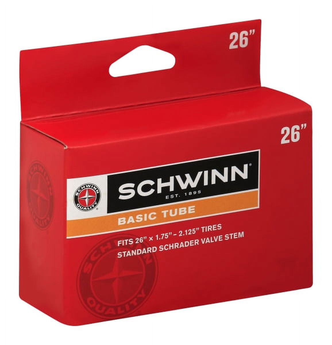 schwinn bicycle tubes Schwinn Replacement Bicycle Tube, Standard Schrader Valve, 26