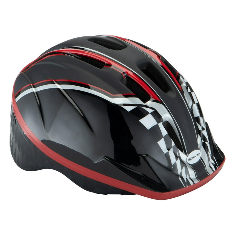 Schwinn Classic Child Bicycle Helmet Ages 5 8 Black Race Walmart