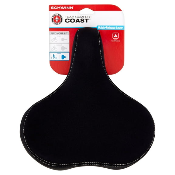 Schwinn Cruise Coast Foam Saddle Bike Seat