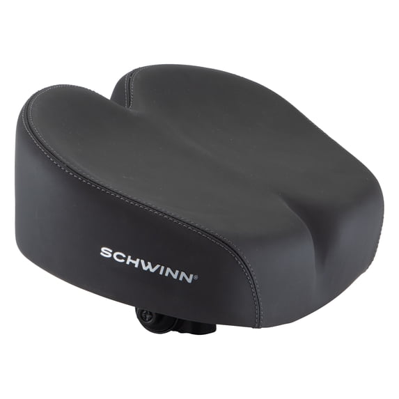 Schwinn Cruise Noseless Foam Bicycle Saddle, Black