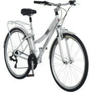 Schwinn Discover Women's Hybrid Bicycle, 700c Wheels, White, 28