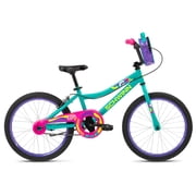 Schwinn Elm Kids Bike, 20- Inch Wheel, Single Speed, Ages 7-10, Teal
