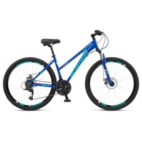 schwinn women's 24 bicycle Ranger 24" Mountain Bike The lightweight aluminum frame and front suspension fork give you control and comfort on rough terrain Schwinn Women 24 in Wheel