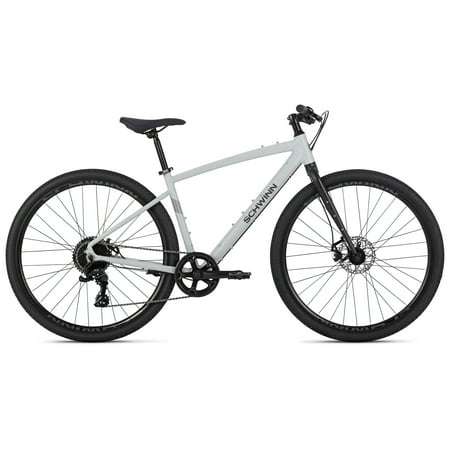 Schwinn Horicon Sport Adult Unisex 700c Gravel Bike, Gray Bicycle