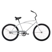 Schwinn Huron 1 Cruiser Bike, 26 Inch Wheels, Ages 14+, Silver