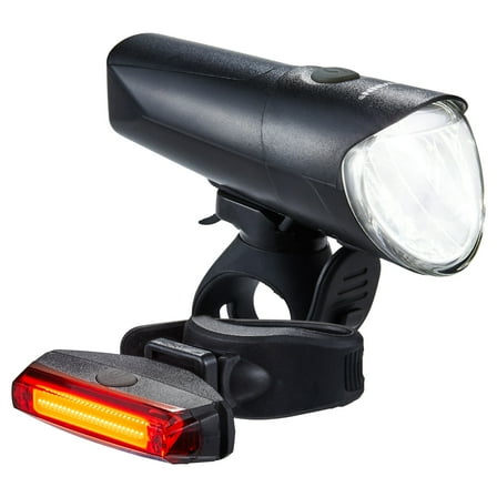 Schwinn Intensa Bike Light Set, 100 Lumens, USB Rechargeable