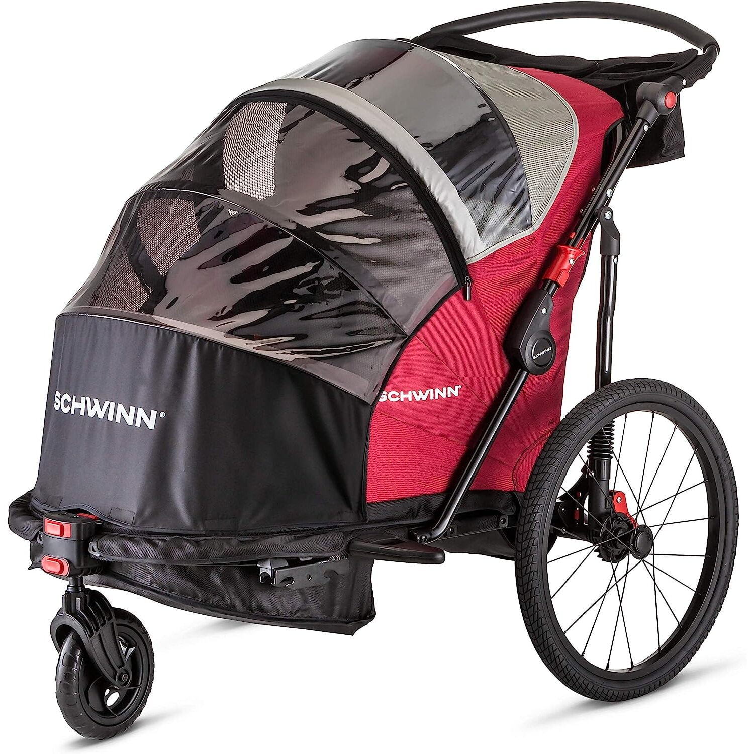 Schwinn Joyrider Double Trailer BicycleColorRed/Black,StyleChild