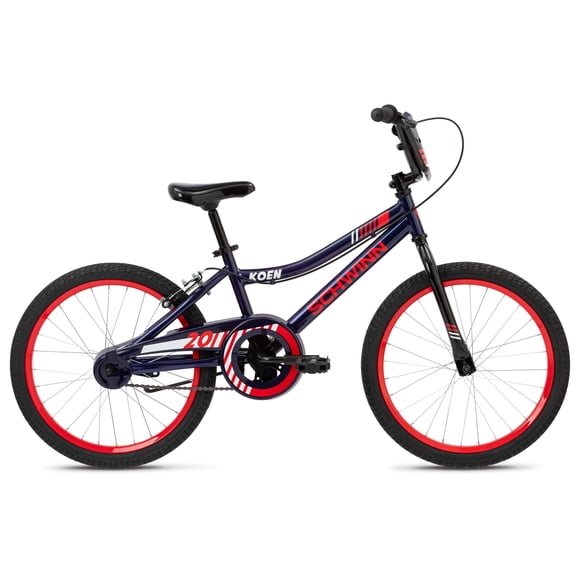 Schwinn Koen Kids Bike, 20- Inch Wheel, Single Speed, Age 7-10, Navy