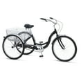 thumbnail image 1 of Schwinn Meridian Adult Tricycle, 26 Inch Wheels, Single Speed, Black, 1 of 6
