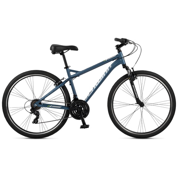 Schwinn Network 1.5 Hybrid Bike, 700c Wheels, 21 Speeds, Matte Blue