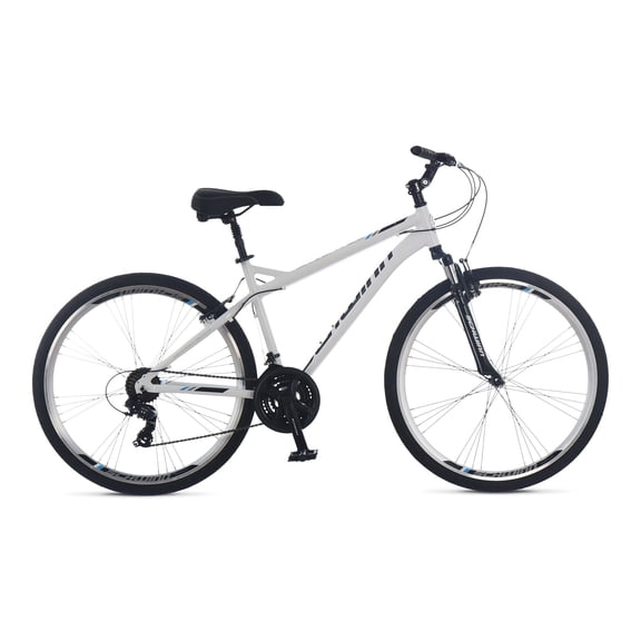Schwinn Network 3.0 Hybrid Bike, 700c Wheel, 21 Speed, White
