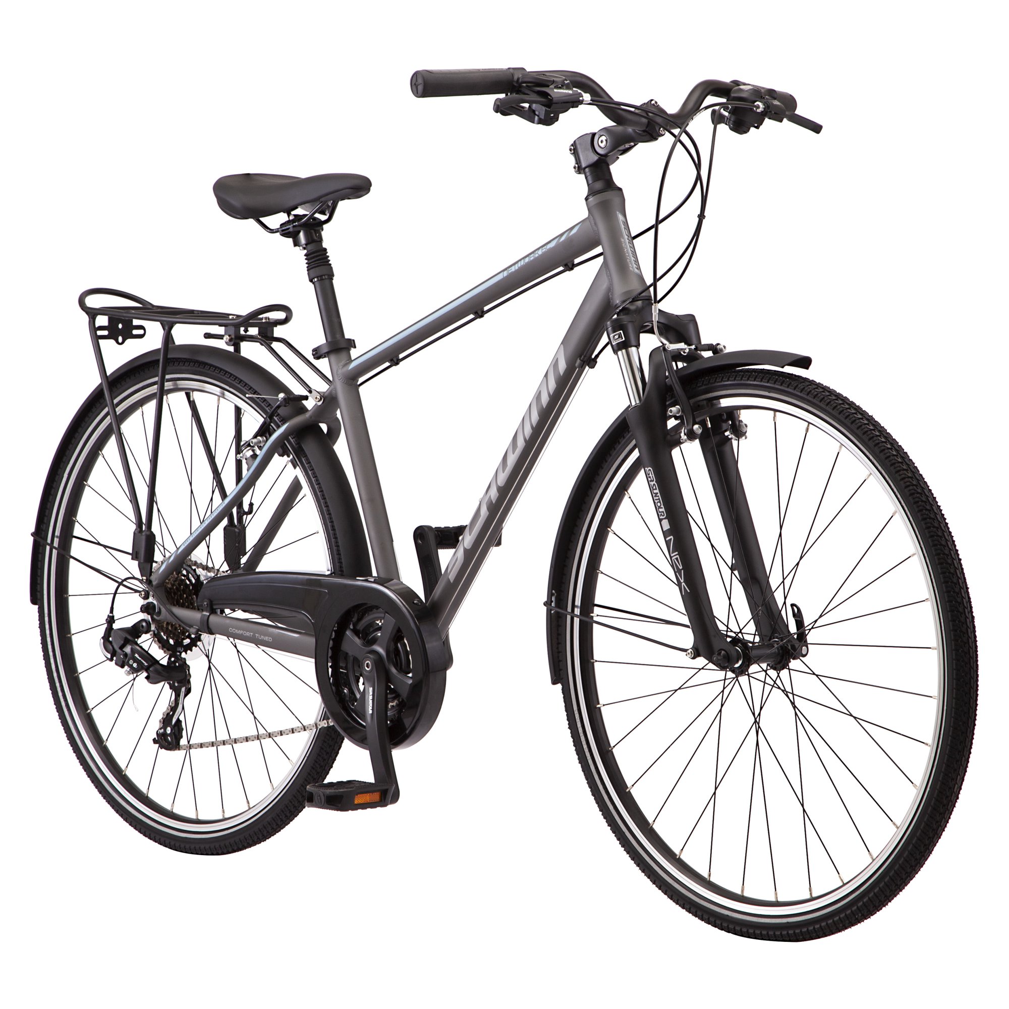 mens hybrid bike large frame