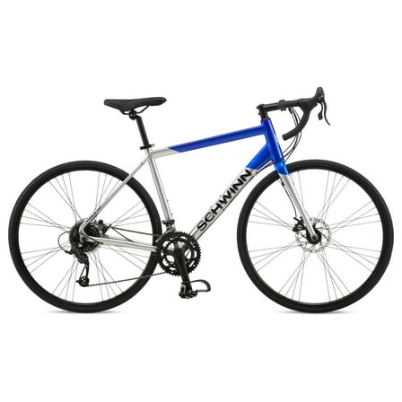 Schwinn Phocus 1.6 Disc Road Bike, 700c Wheels, Blue/Silver