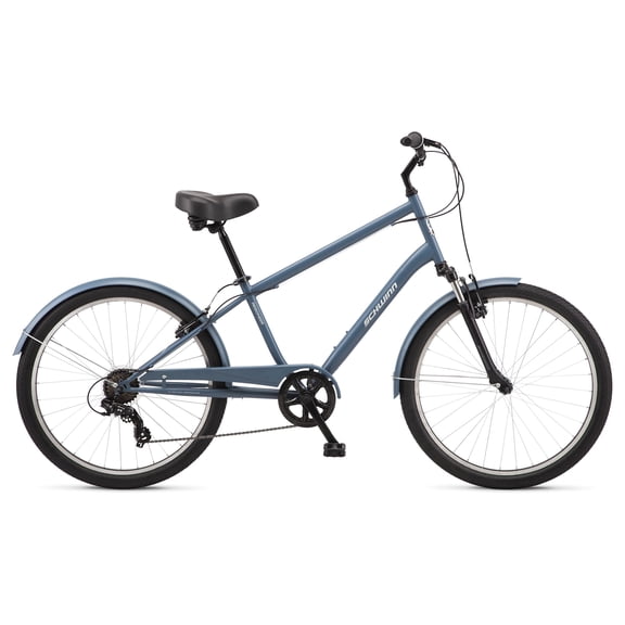 Schwinn Regioneer Comfort Bike, 26-Inch Wheels, 7 Speed, Blue