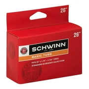 Schwinn Replacement Bike Tube Schrader Valve, Standard, 26-Inch x 1.75-Inch-2.125-Inch