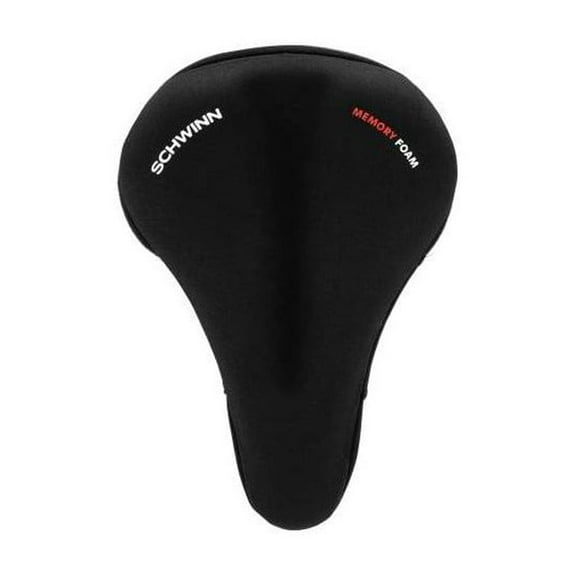 Schwinn Comfort Bike Sport Seat Cover, Sport Memory Foam Padding Dual Strap